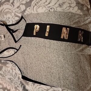 VS PINK RACERBACK TANK